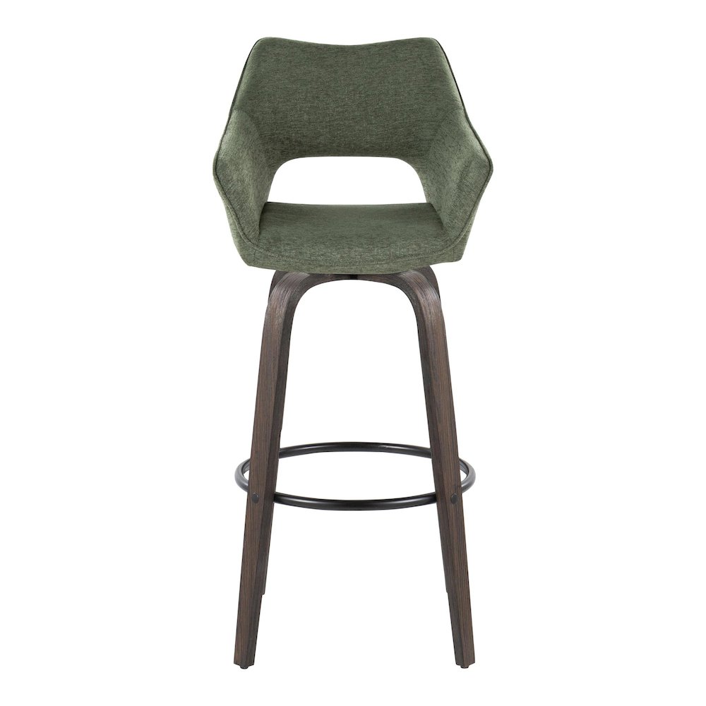 Mustang 30" Fixed-Height Barstool - Set of 2. Picture 6
