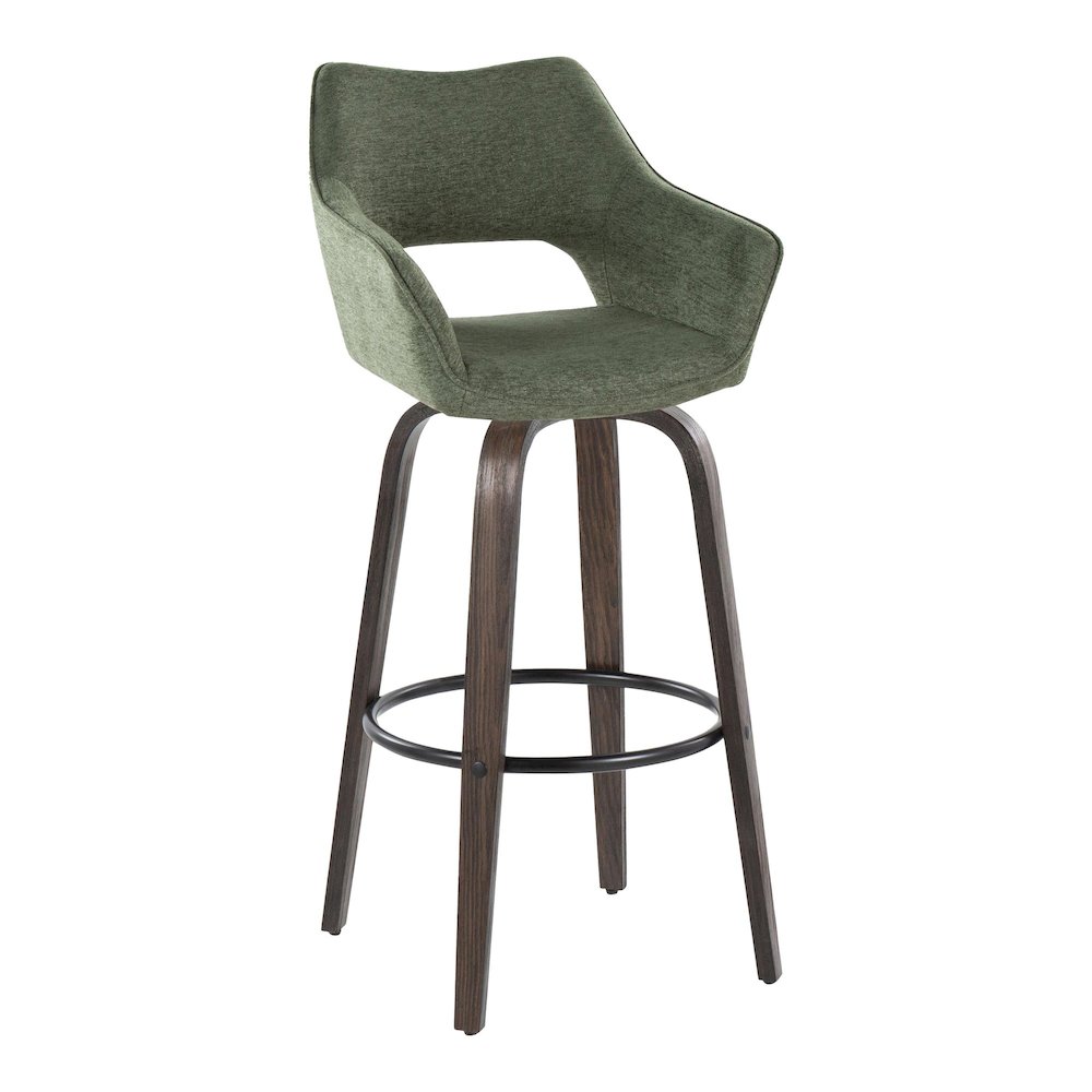 Mustang 30" Fixed-Height Barstool - Set of 2. Picture 2