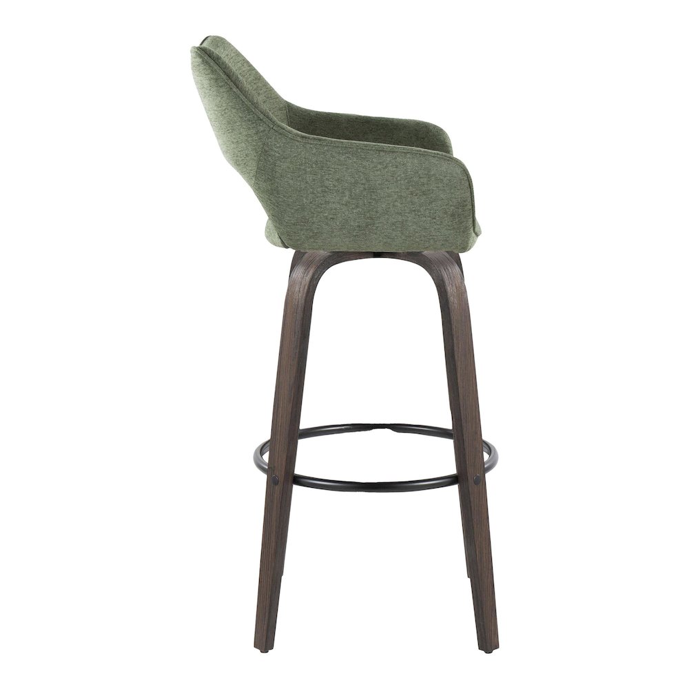 Mustang 30" Fixed-Height Barstool - Set of 2. Picture 3