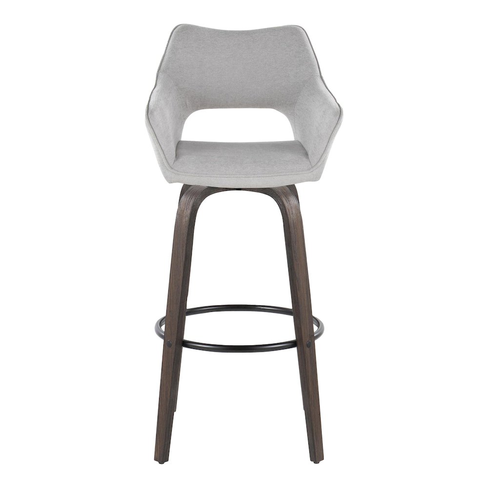 Mustang 30" Fixed-Height Barstool - Set of 2. Picture 6