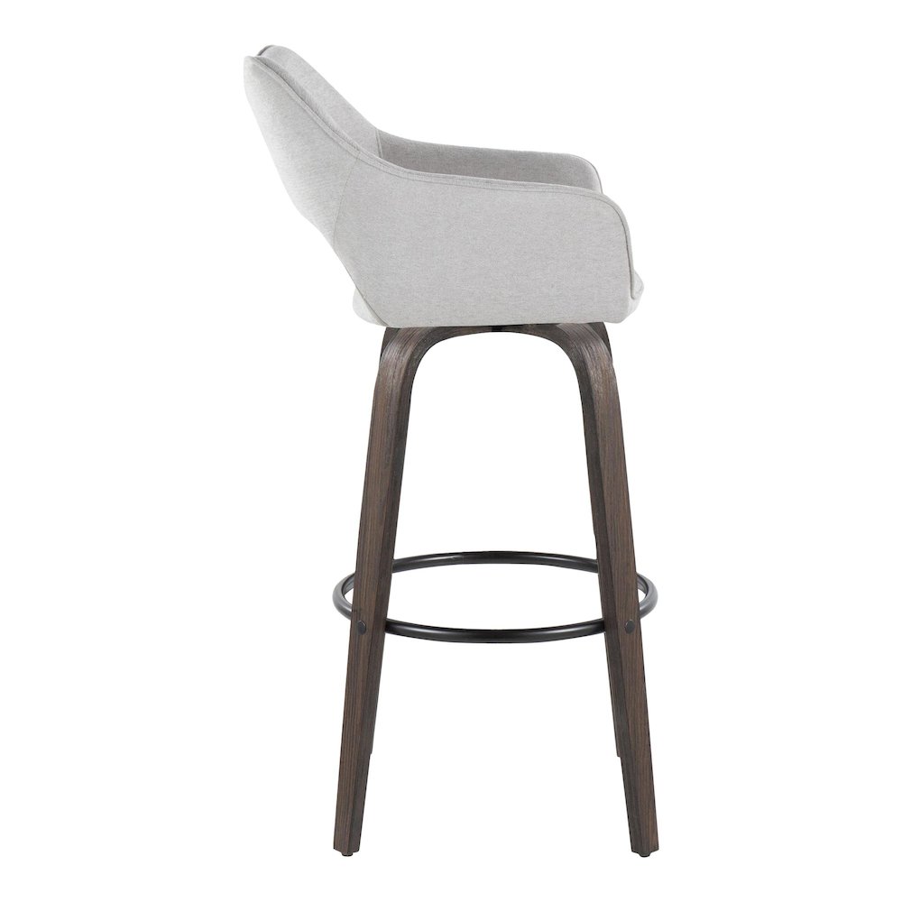 Mustang 30" Fixed-Height Barstool - Set of 2. Picture 3