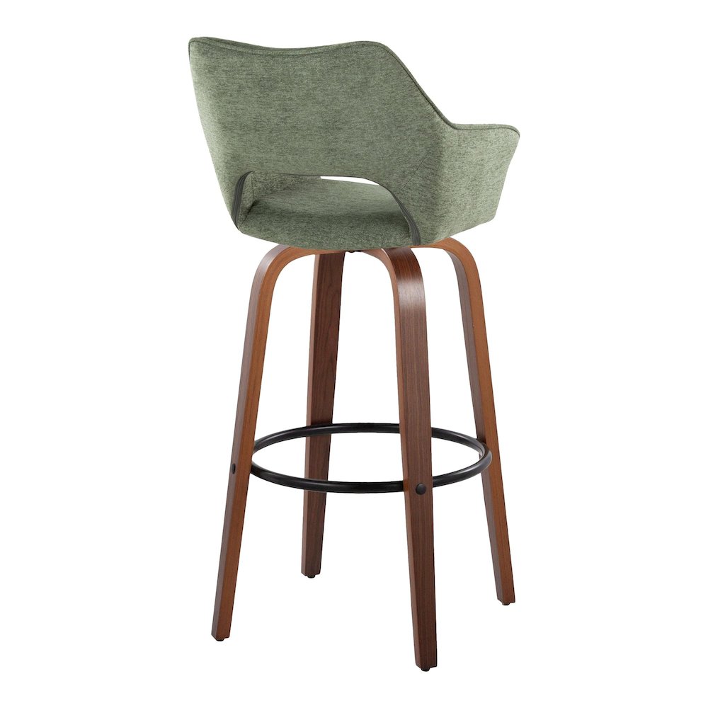 Mustang 30" Fixed-Height Barstool - Set of 2. Picture 4