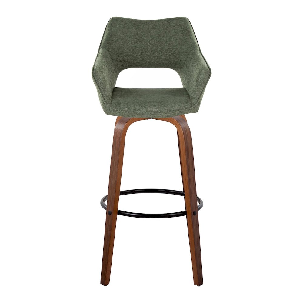 Mustang 30" Fixed-Height Barstool - Set of 2. Picture 6