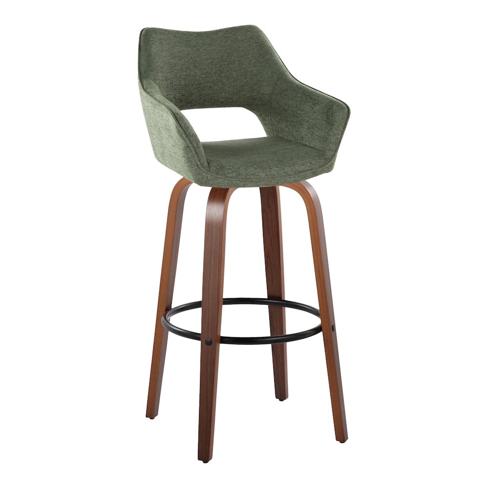 Mustang 30" Fixed-Height Barstool - Set of 2. Picture 2