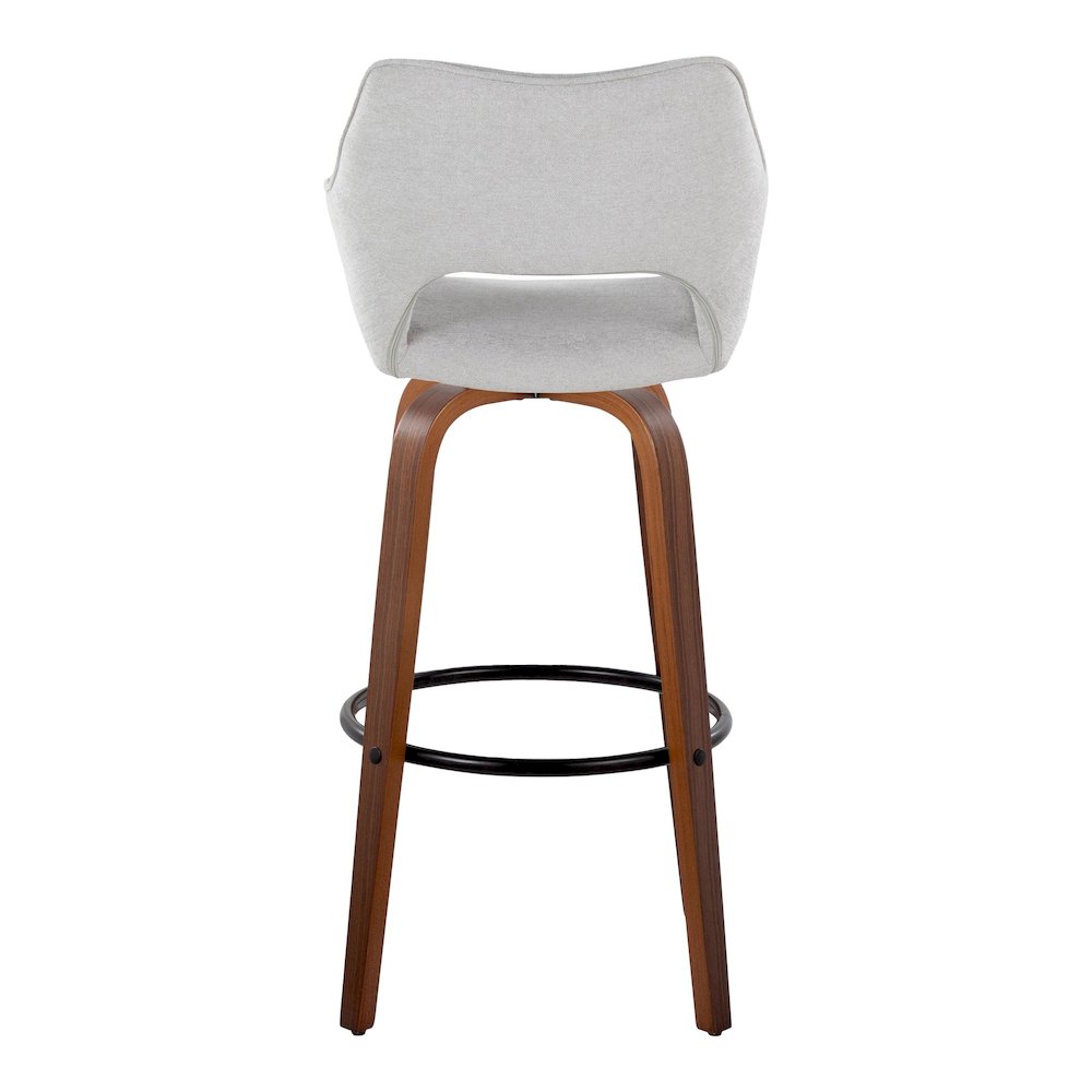 Mustang 30" Fixed-Height Barstool - Set of 2. Picture 5