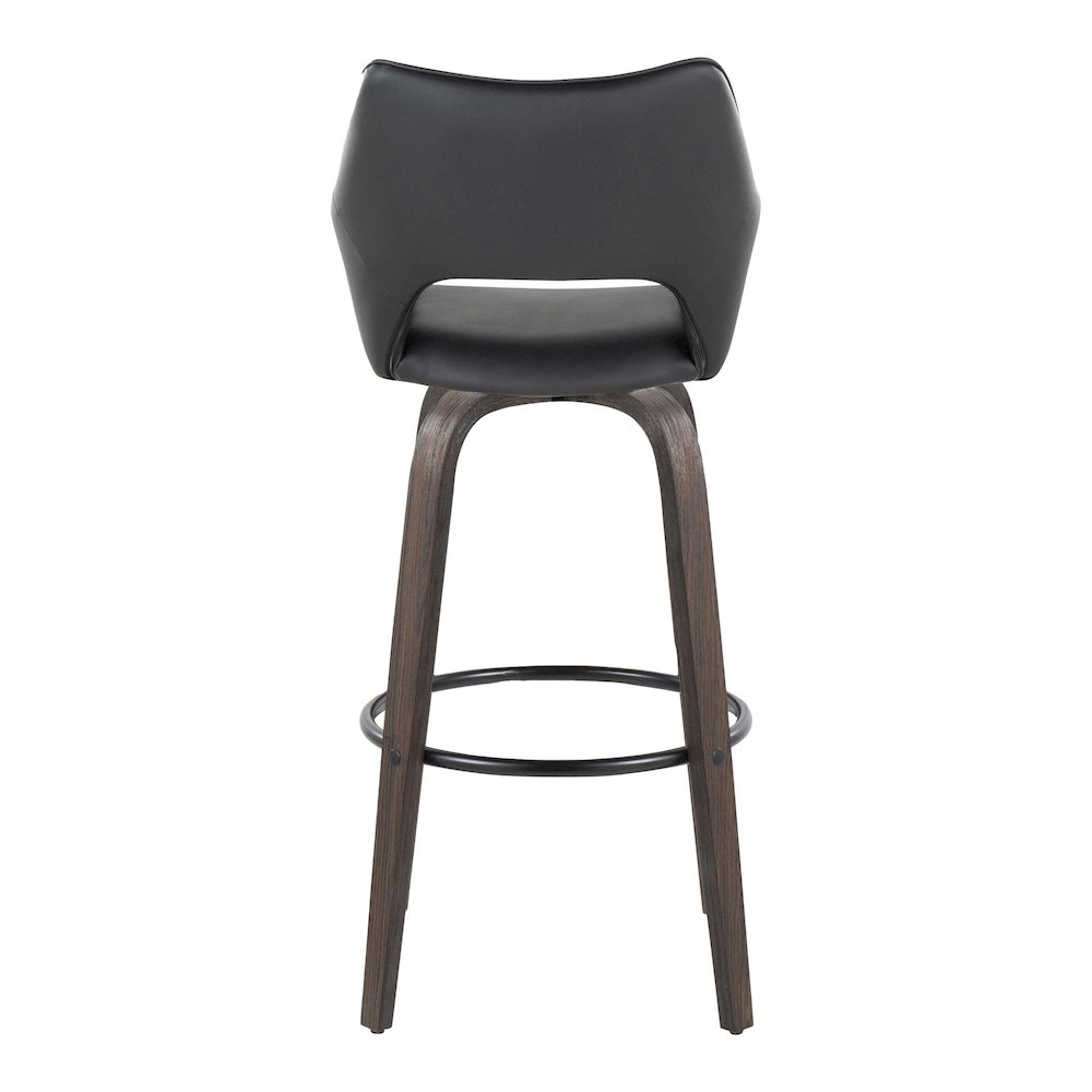 Mustang 30" Fixed-Height Barstool - Set of 2. Picture 5