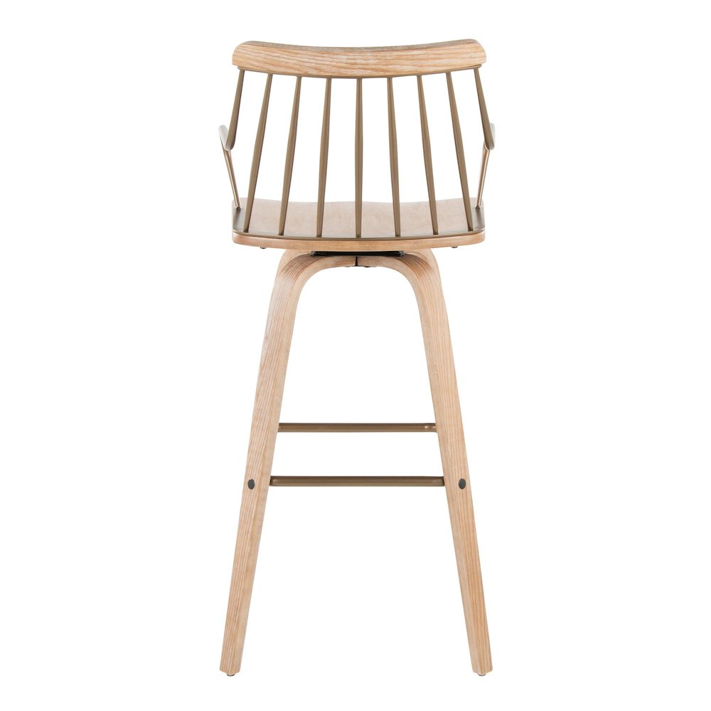 Preston 30" Fixed-Height Barstool. Picture 4