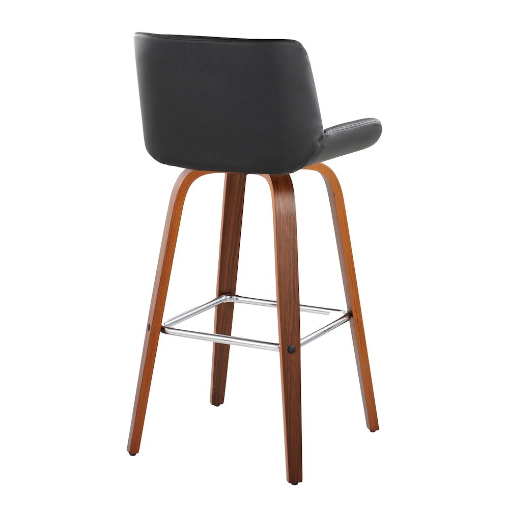 Santi 30" Fixed-Height Barstool - Set of 2. Picture 4