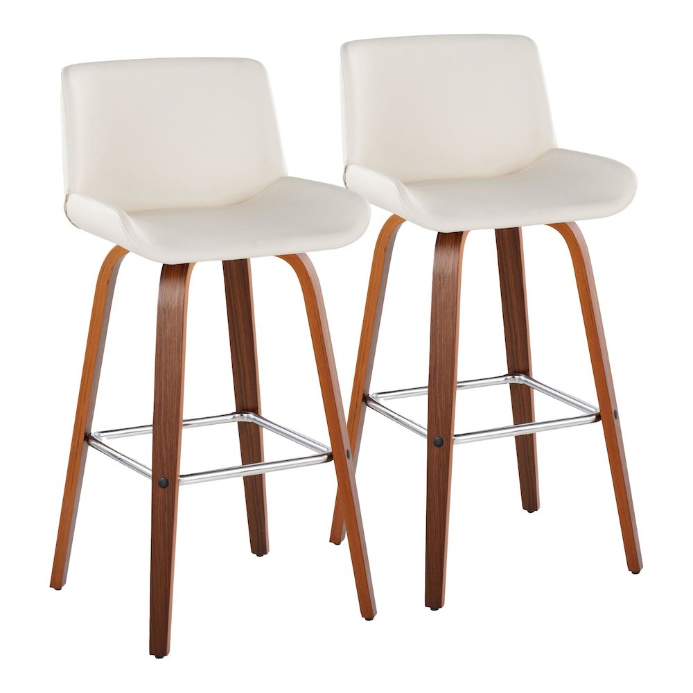 Santi 30" Fixed-Height Barstool - Set of 2. Picture 1