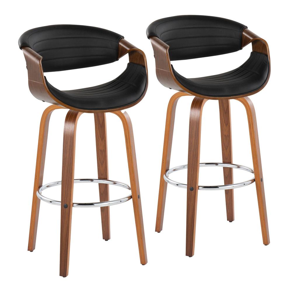 Symphony Fixed Height Barstool - Set Of 2. Picture 1