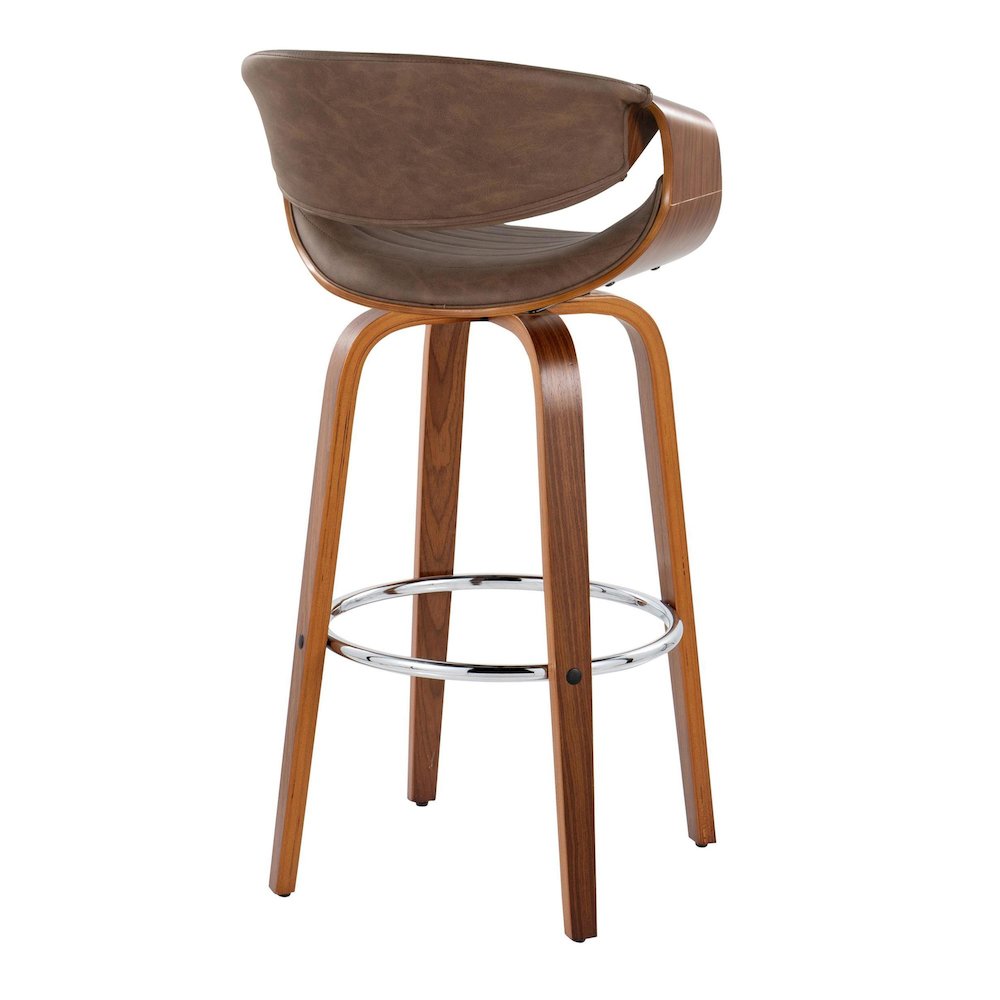 Symphony 30" Fixed-Height Barstool - Set of 2. Picture 4