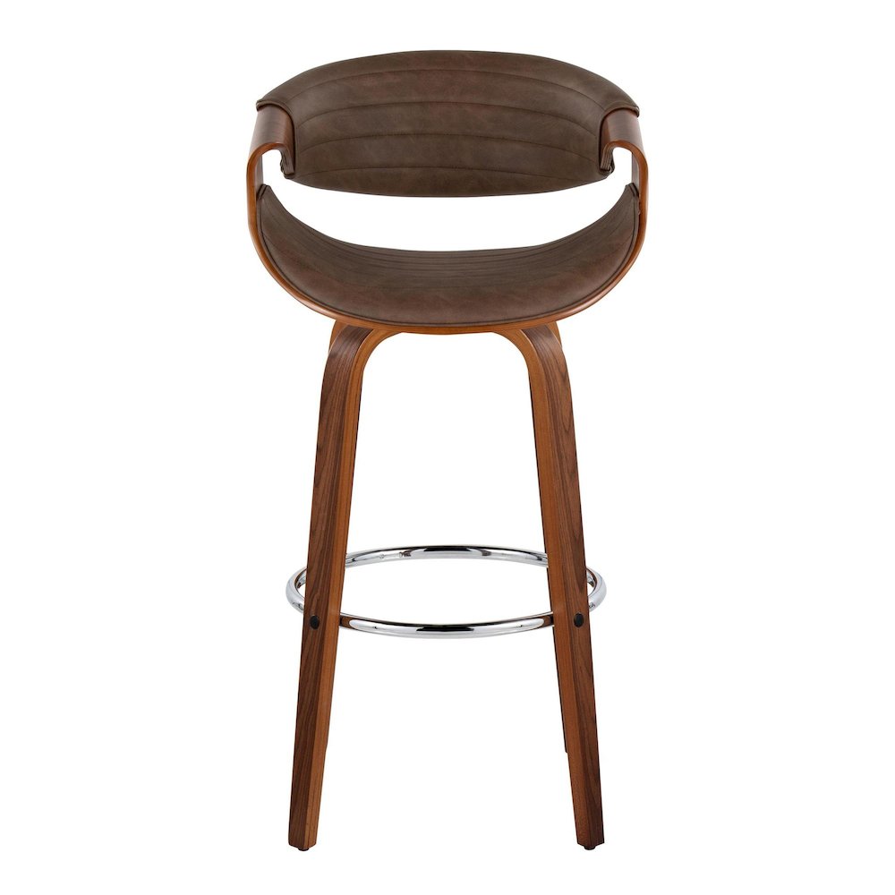 Symphony 30" Fixed-Height Barstool - Set of 2. Picture 6