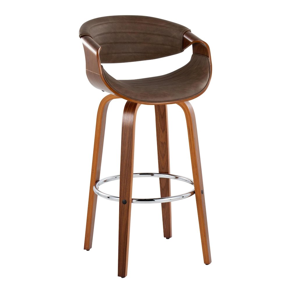 Symphony 30" Fixed-Height Barstool - Set of 2. Picture 2