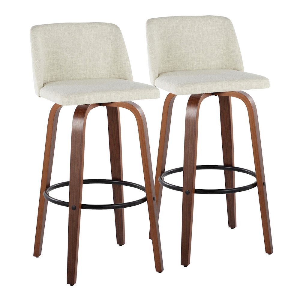 Toriano 30" Fixed-Height Barstool - Set of 2. Picture 1