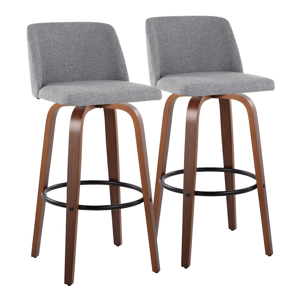 Toriano 30" Fixed-Height Barstool - Set of 2. Picture 1