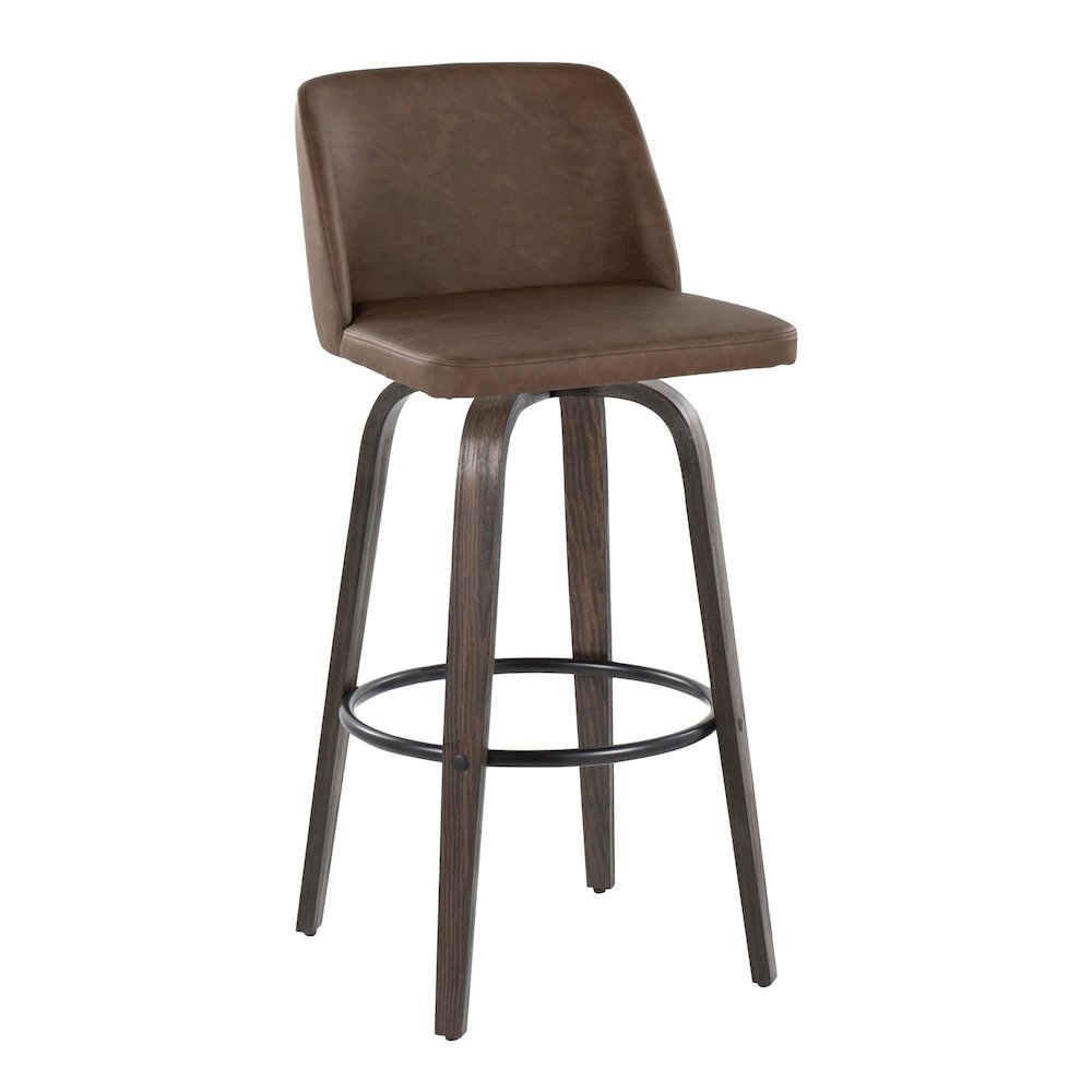 Toriano 30" Fixed-Height Barstool - Set of 2. Picture 2