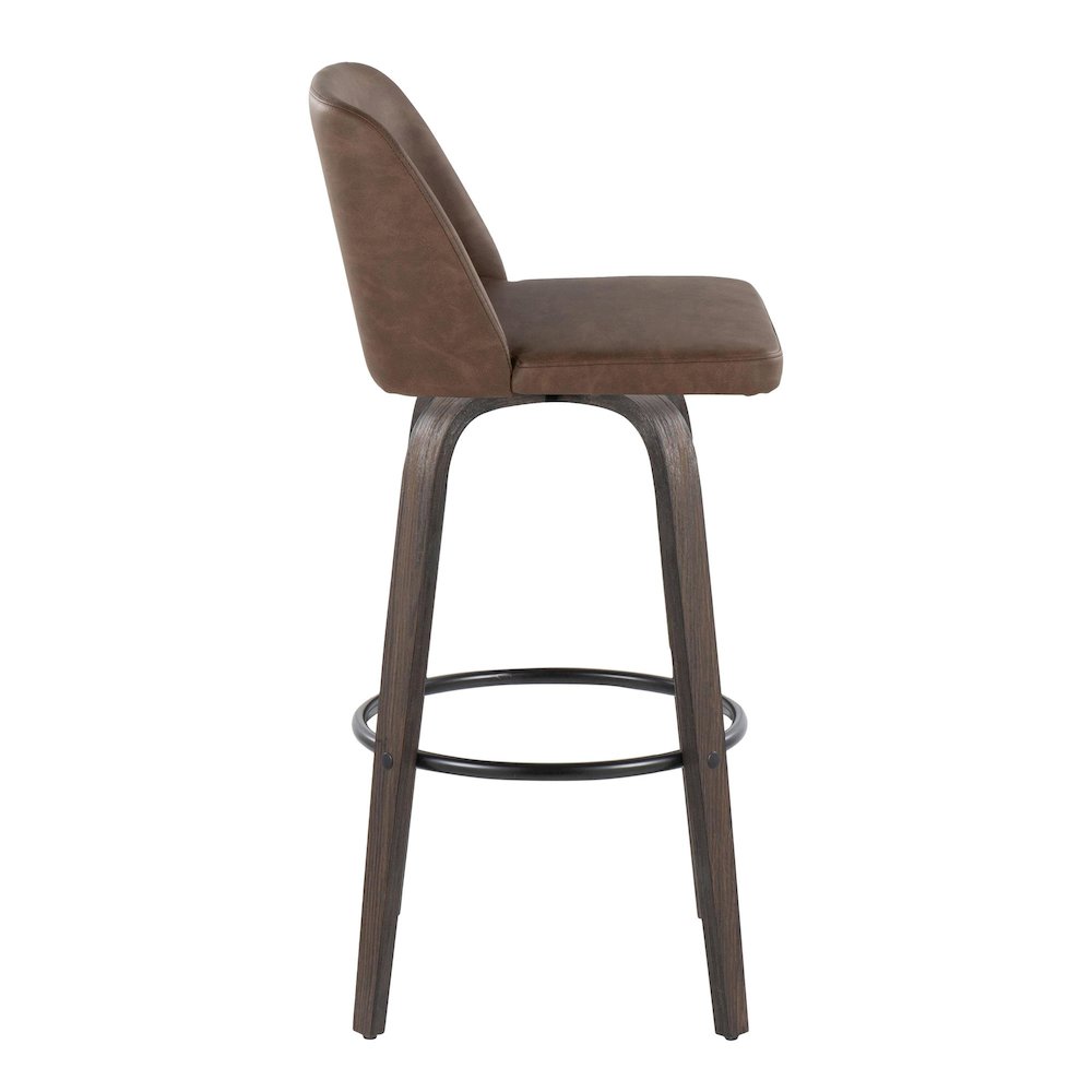 Toriano 30" Fixed-Height Barstool - Set of 2. Picture 3