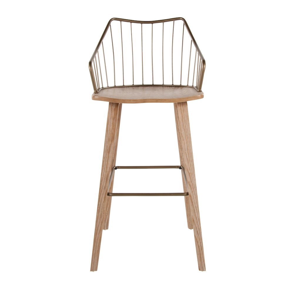 Winston 30" Fixed-Height Barstool. Picture 5