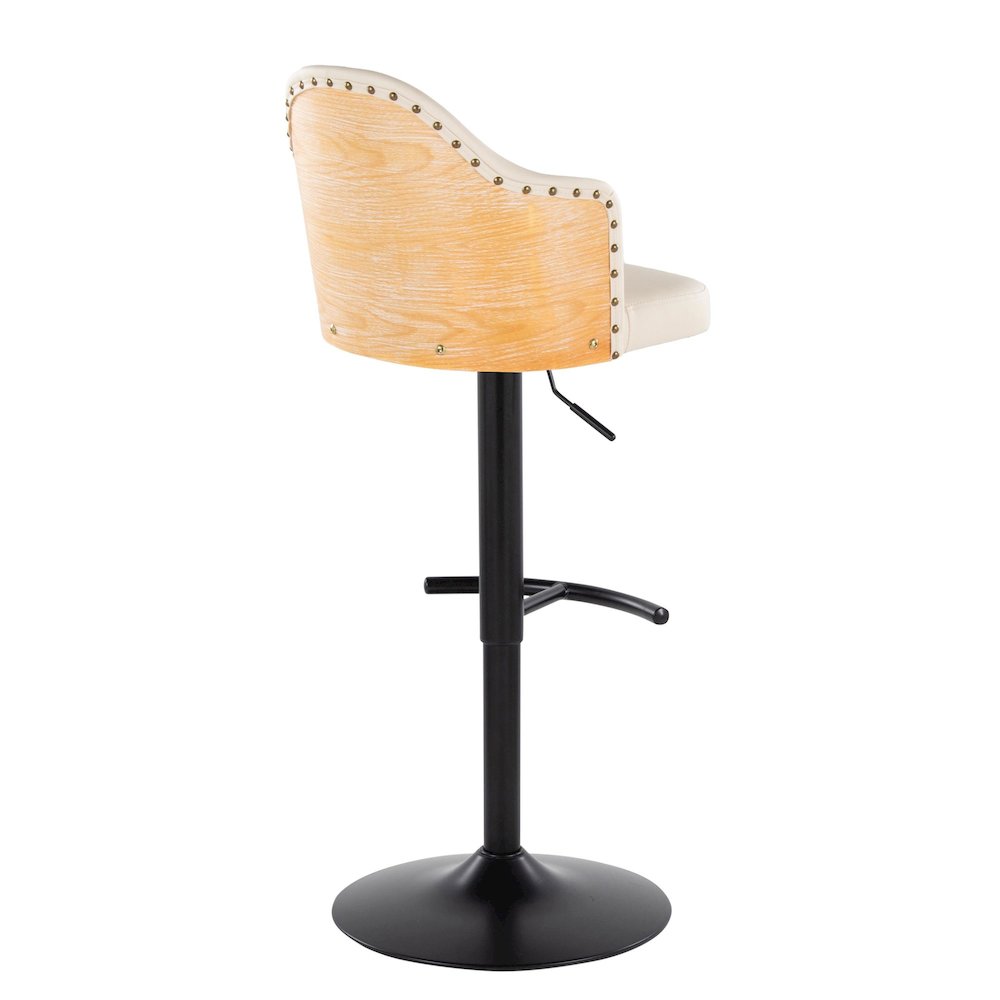 Ahoy Adjustable Barstool - Set of 2. Picture 4