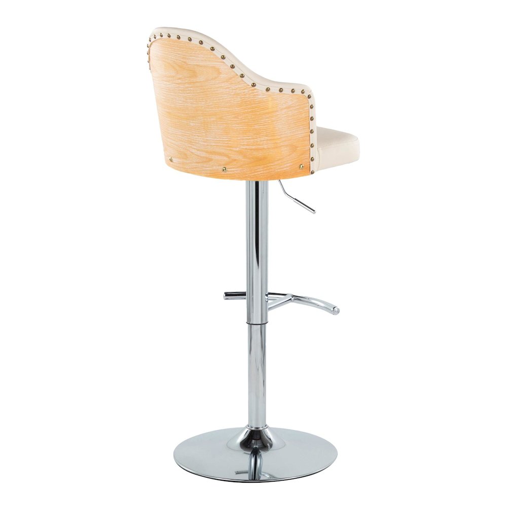 Ahoy Adjustable Barstool - Set of 2. Picture 4