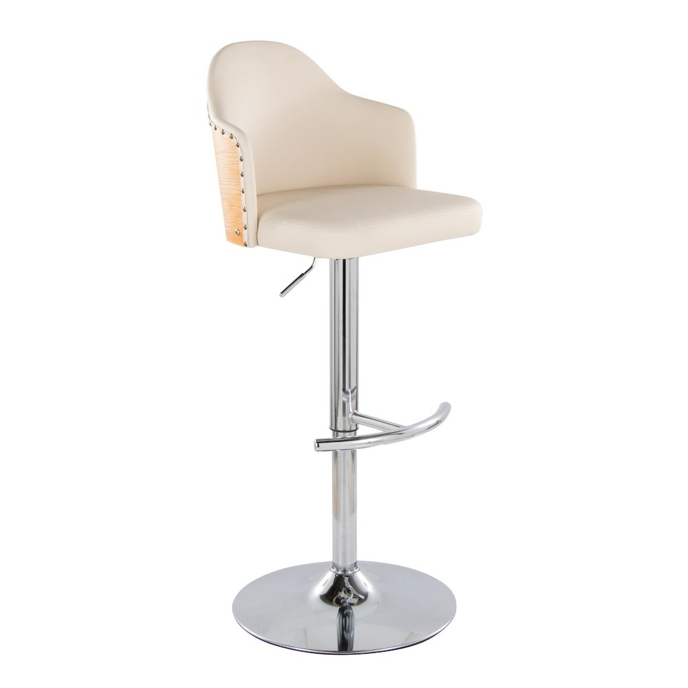Ahoy Adjustable Barstool - Set of 2. Picture 2