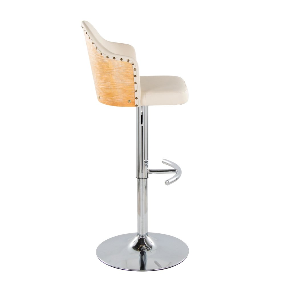 Ahoy Adjustable Barstool - Set of 2. Picture 3