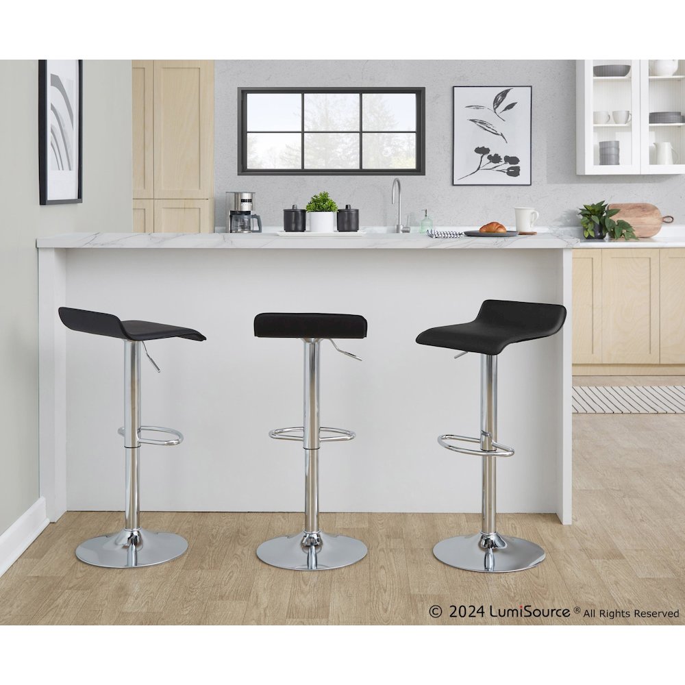 Ale Adjustable Barstool - Set of 3. Picture 8