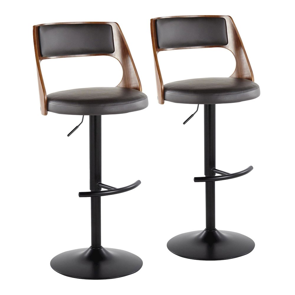 Cecina Adjustable Barstool - Set of 2. Picture 1