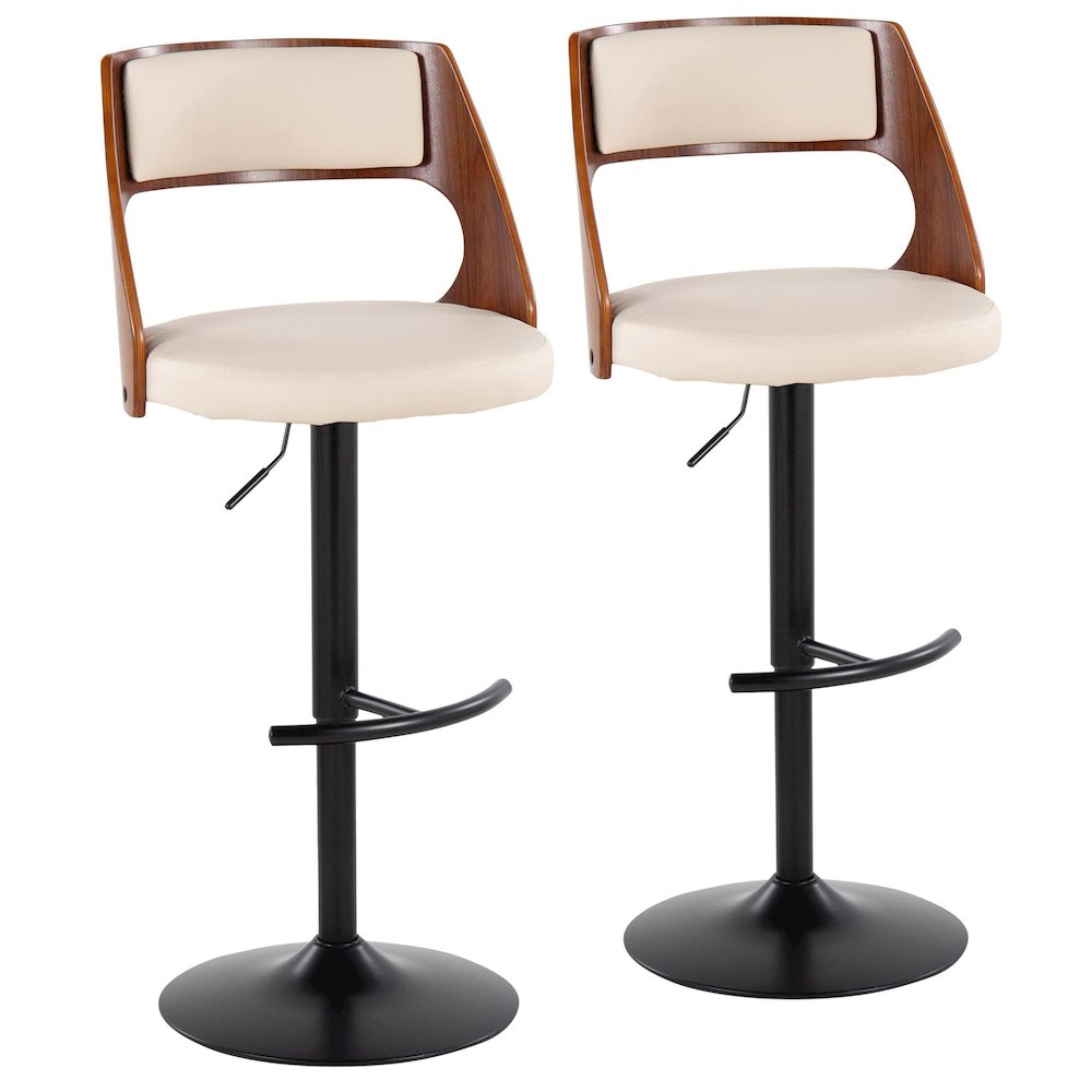 Cecina Adjustable Barstool - Set of 2. Picture 1