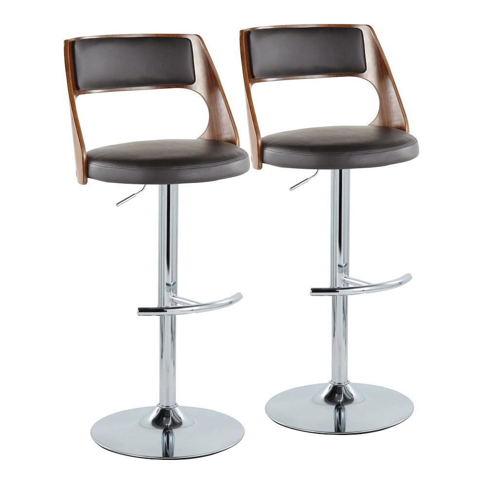 Cecina Adjustable Barstool - Set of 2. Picture 1