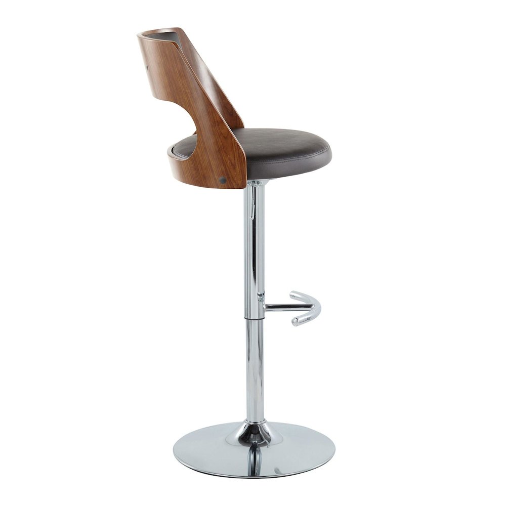 Cecina Adjustable Barstool - Set of 2. Picture 3