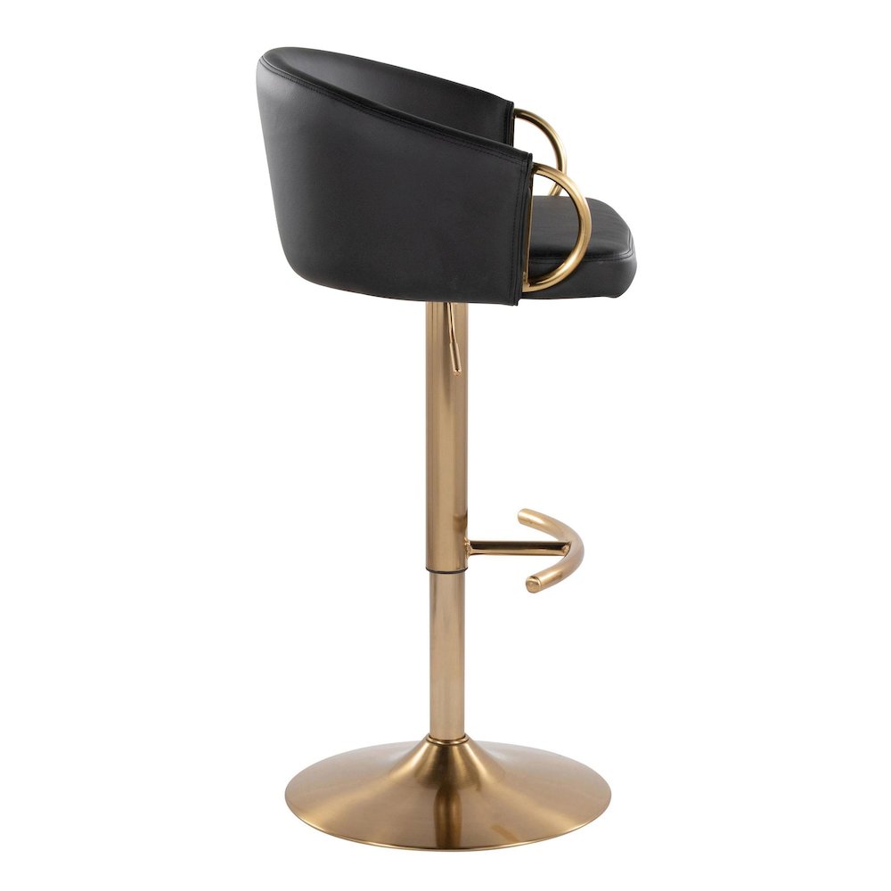 Claire Adjustable Barstool - Set of 2. Picture 2