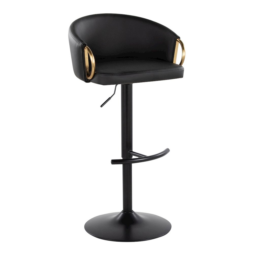 Claire Adjustable Barstool - Set of 2. Picture 2