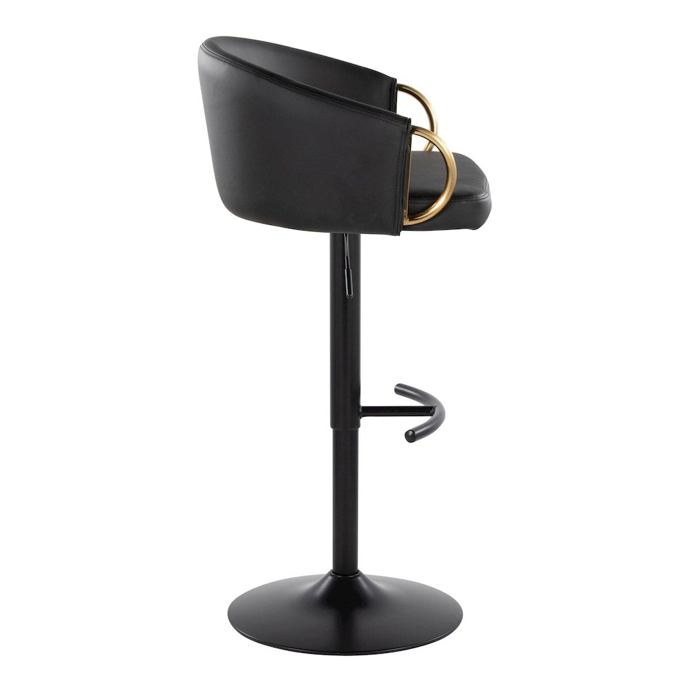 Claire Adjustable Barstool - Set of 2. Picture 3