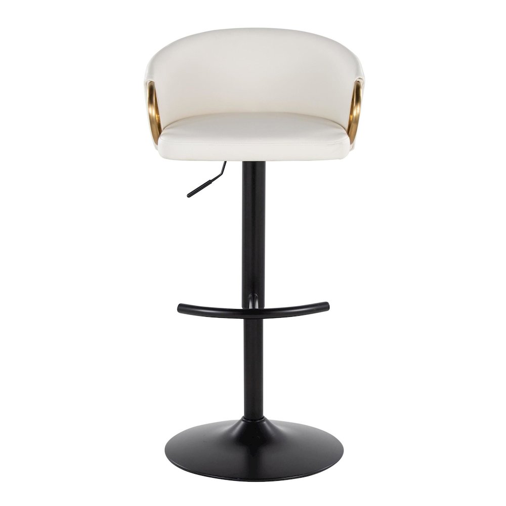 Claire Adjustable Barstool - Set of 2. Picture 5