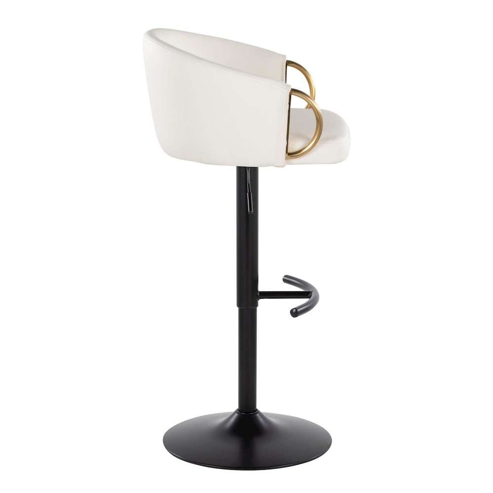Claire Adjustable Barstool - Set of 2. Picture 2