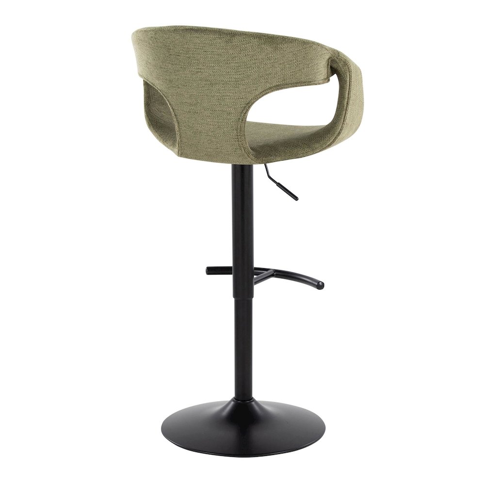 Curva Adjustable Barstool - Set of 2. Picture 3