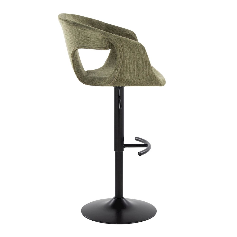 Curva Adjustable Barstool - Set of 2. Picture 2