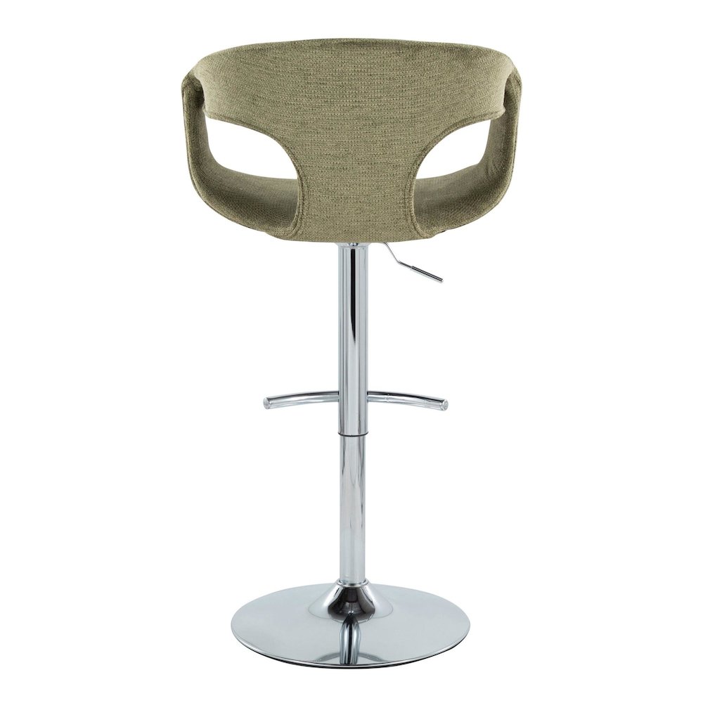 Curva Adjustable Barstool - Set of 2. Picture 5