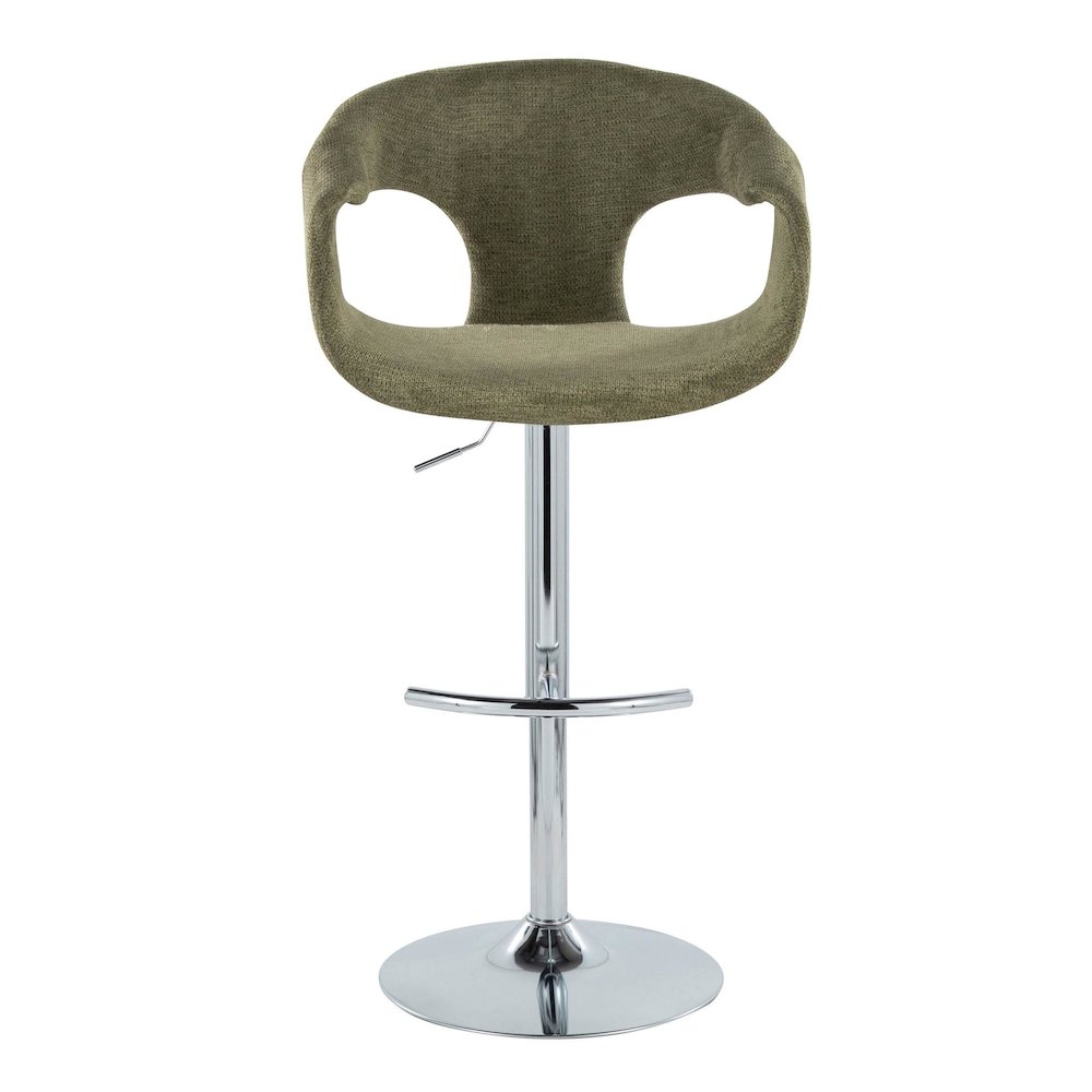Curva Adjustable Barstool - Set of 2. Picture 6