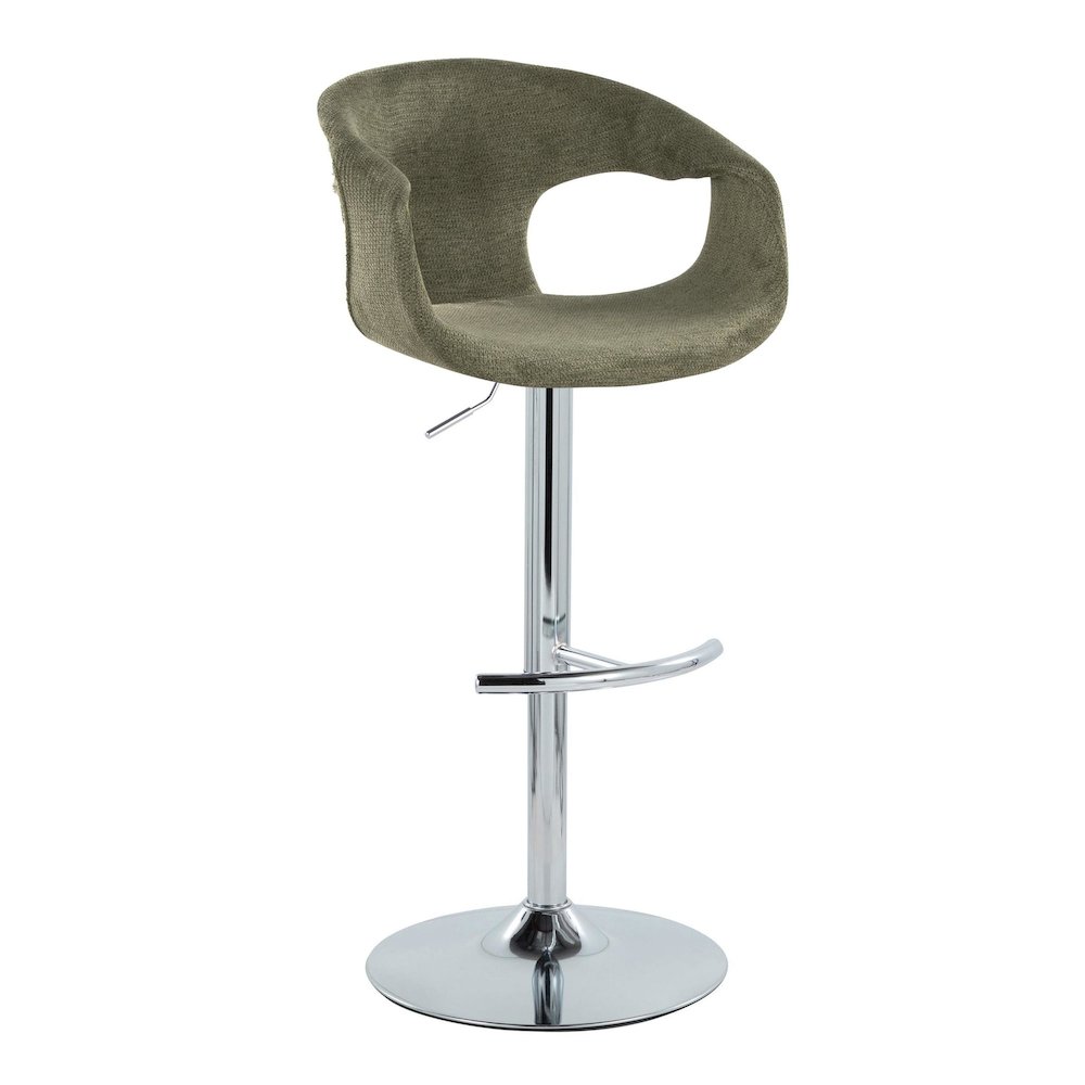 Curva Adjustable Barstool - Set of 2. Picture 2