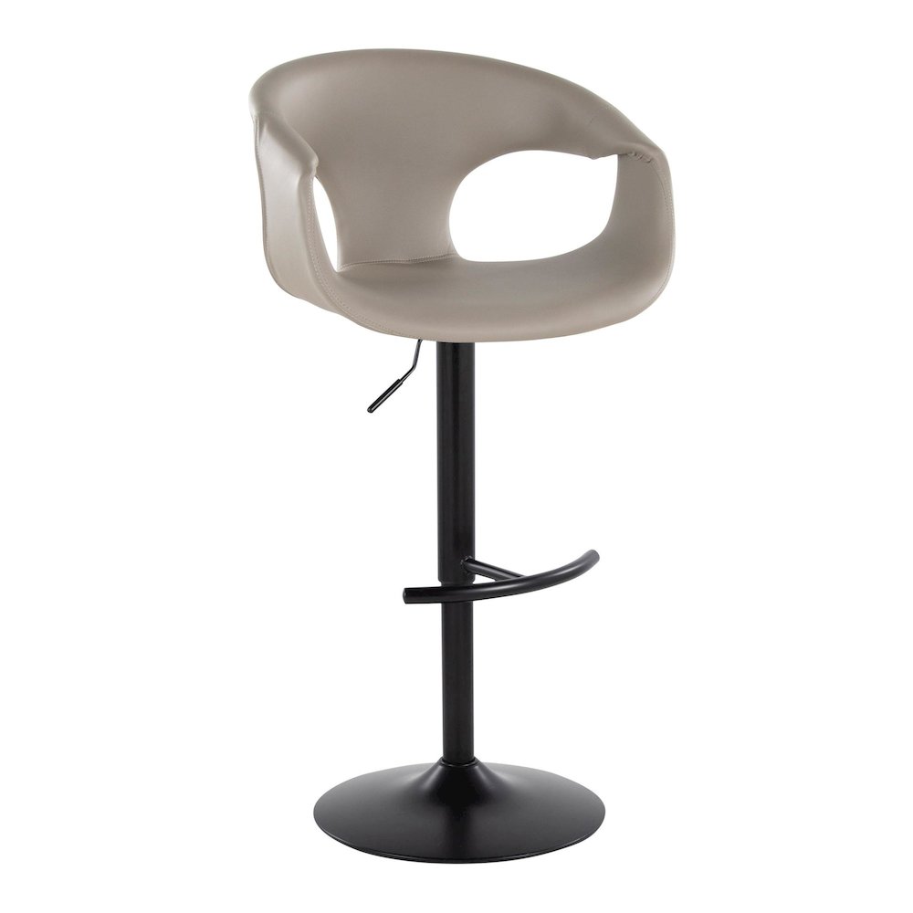 Curva Adjustable Barstool - Set of 2. Picture 2