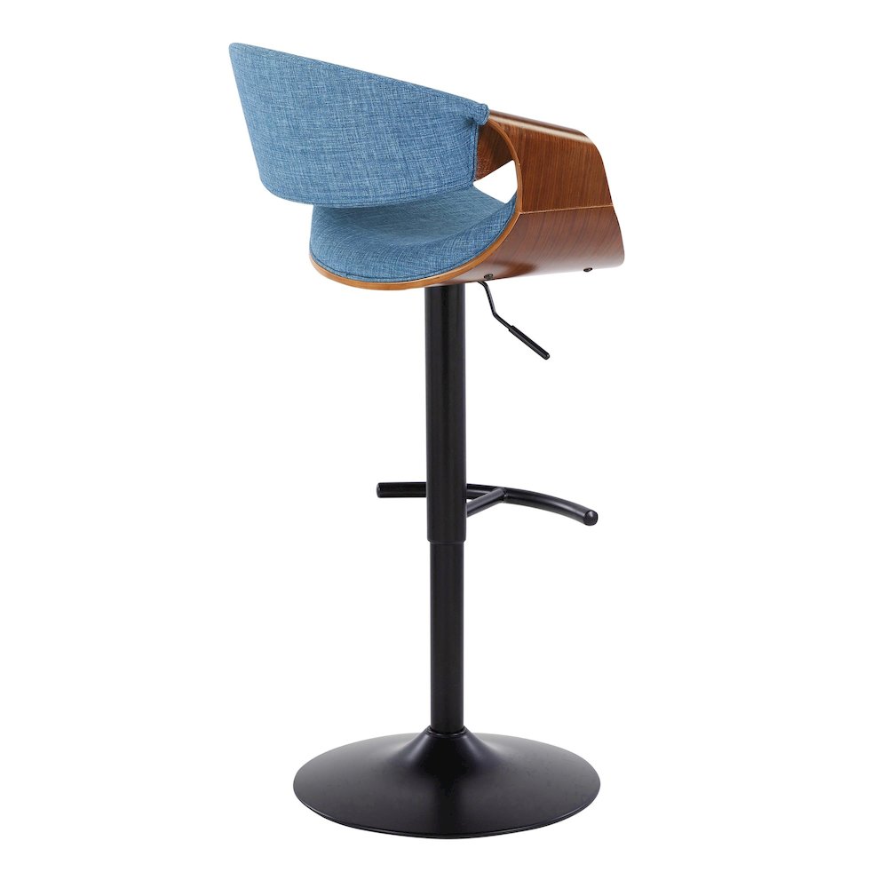 Curvo Adjustable Barstool - Set of 2. Picture 4