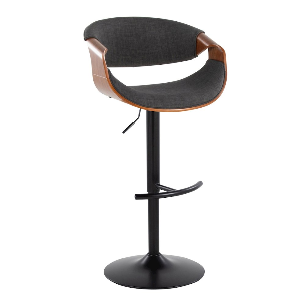 Curvo Adjustable Barstool - Set of 2. Picture 2