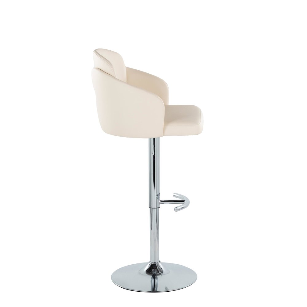 Dahlia Adjustable Barstool - Set of 2. Picture 3