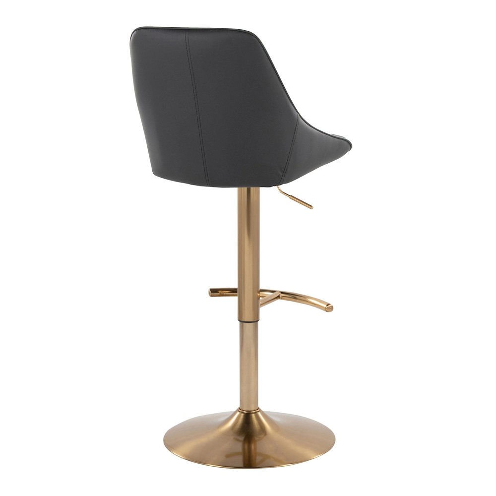 Diana Adjustable Barstool - Set of 2. Picture 4