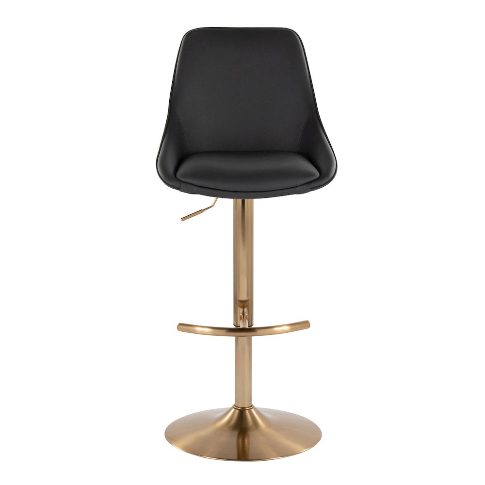 Diana Adjustable Barstool - Set of 2. Picture 6
