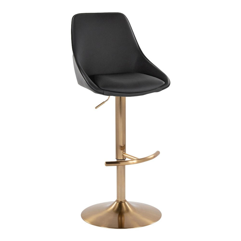 Diana Adjustable Barstool - Set of 2. Picture 2