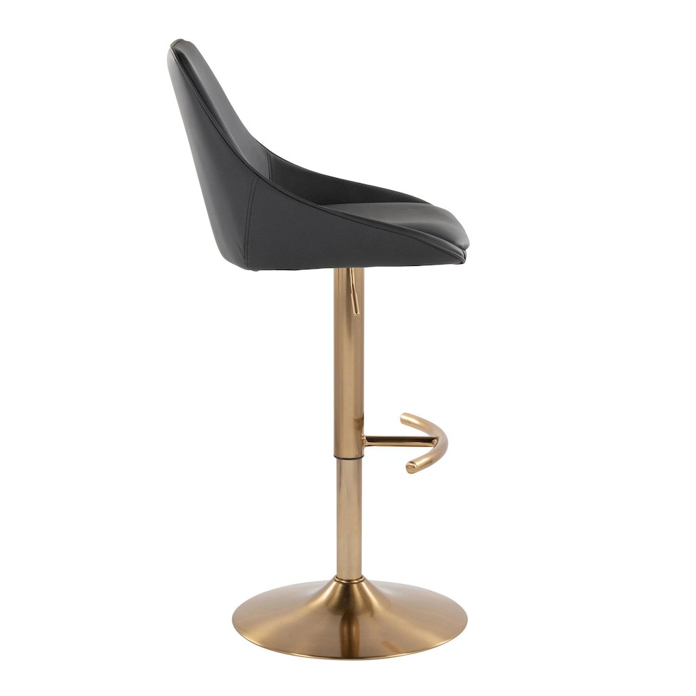 Diana Adjustable Barstool - Set of 2. Picture 3