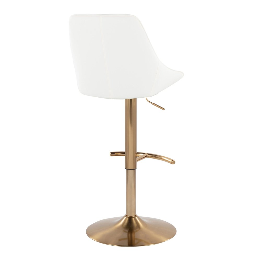 Diana Adjustable Barstool - Set of 2. Picture 4